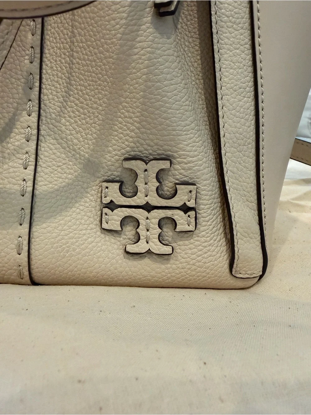 Tory Burch structured pebble